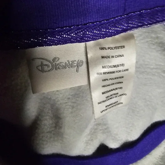 Disney Purple Eeyore Pajama Set - Picture 5 of 6
